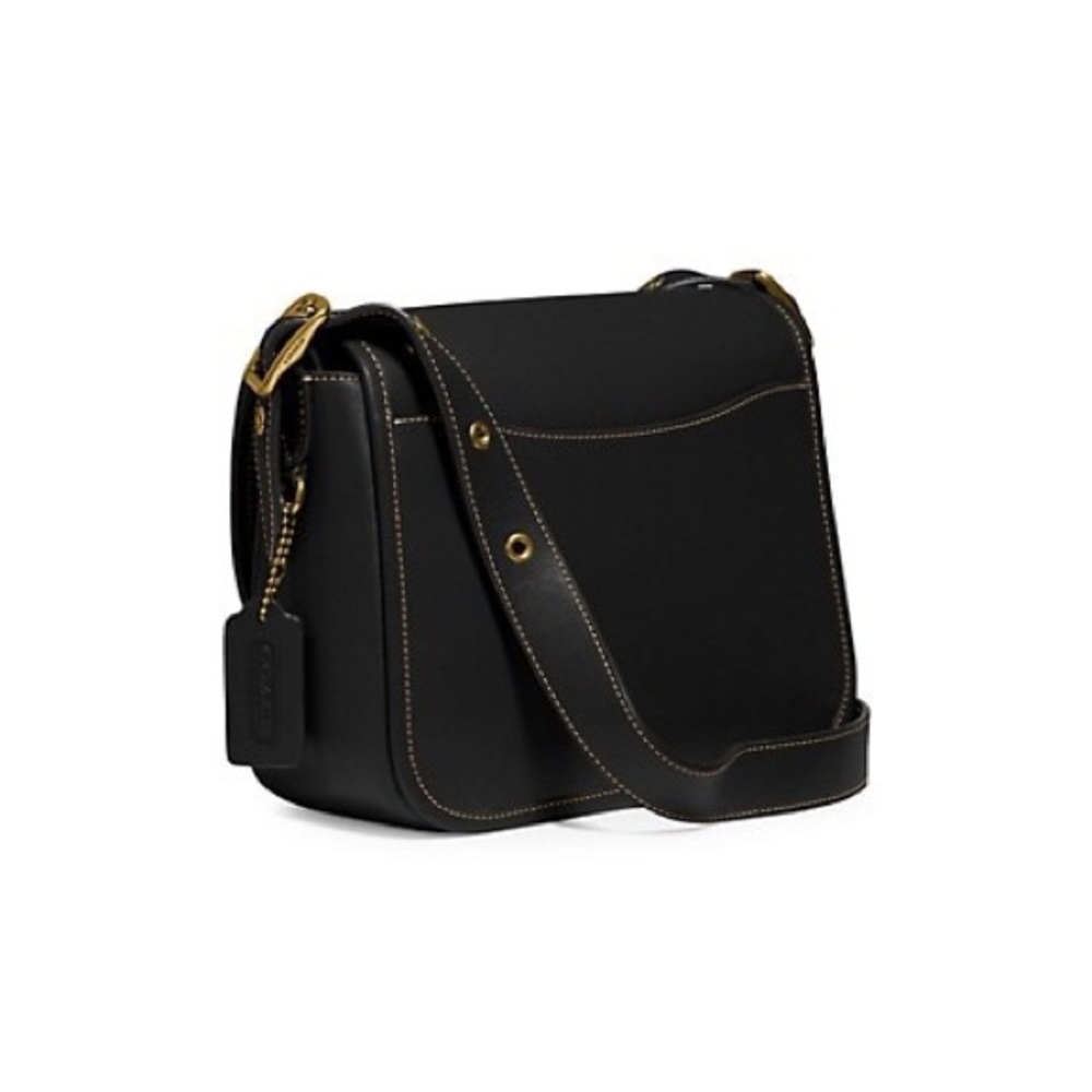 Coach Small Mini Rambler Glovetanned Leather Messenger Bag - Picture 2 of 10
